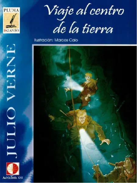 Viaje Al Centro de la Tierra. Pluma de Ganso 01